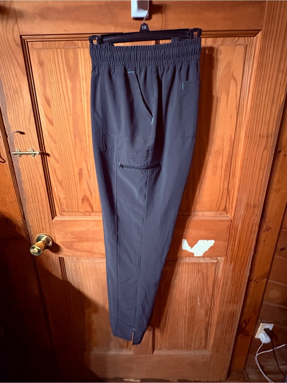 Scrubstar Women's Elastic-Waist Jogger Pants in Charcoal